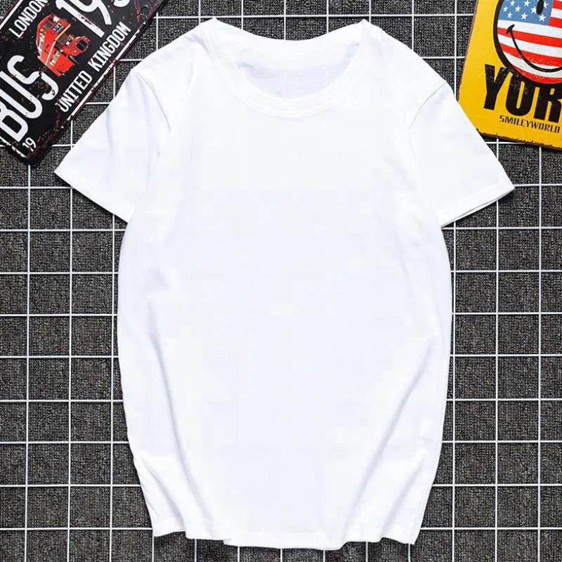 Summer Man Tshirt White T Shirts Hipster T-shirts Harajuku White Comfortable Casual Tee Shirt Tops Clothes Men's Short Sleeve