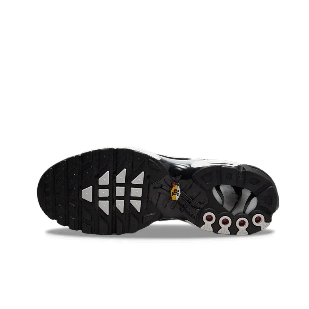 Nike Black Gray colorway Air Max Plus TN Men's Retro Low Top Casual Running Shoes Comfortable Shock Absorption Sneakers