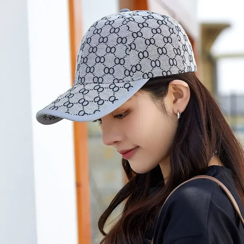 Retro Women Men Printed Baseball Cap Classic Girls Boys Hip Hop Sunshade Hat Spring Summer Adjustable Sports Caps