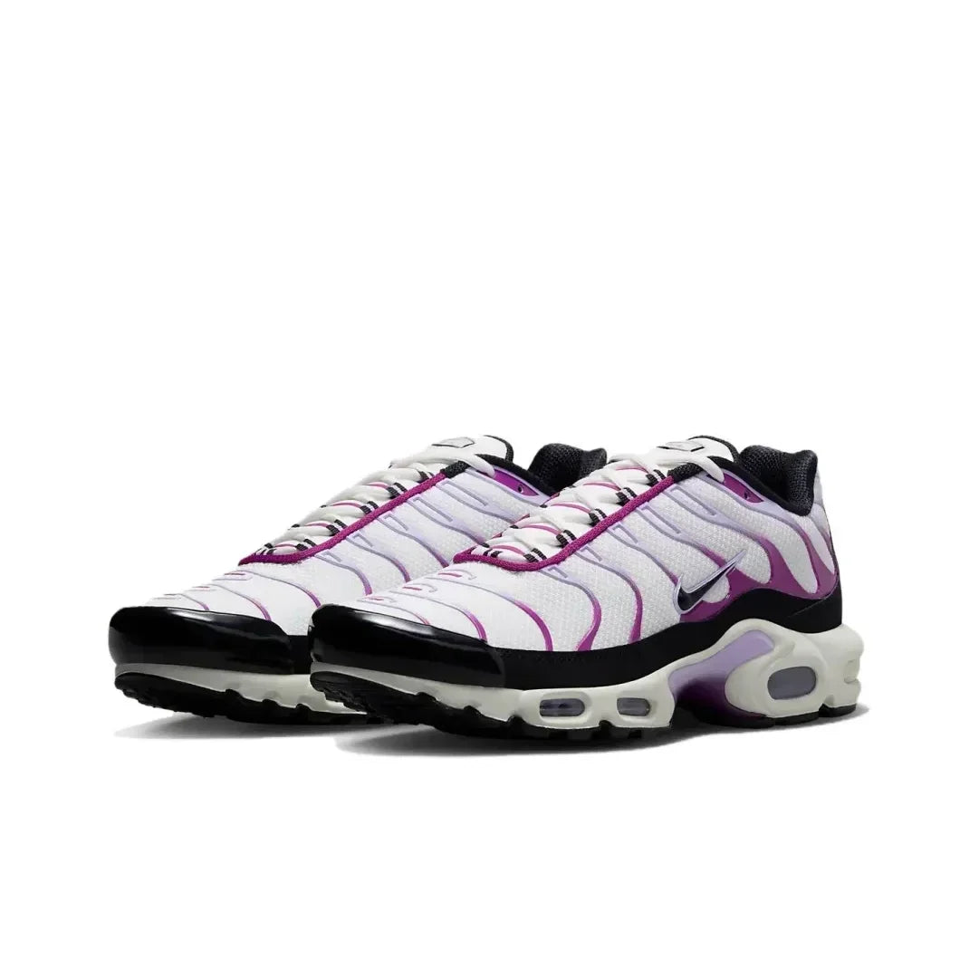 Nike Siyah Gri colorway Air Max Plus TN erkek Retro Düşük Üst Rahat Koşu Ayakkabıları Rahat Şok Emme Spor Ayakkabıları