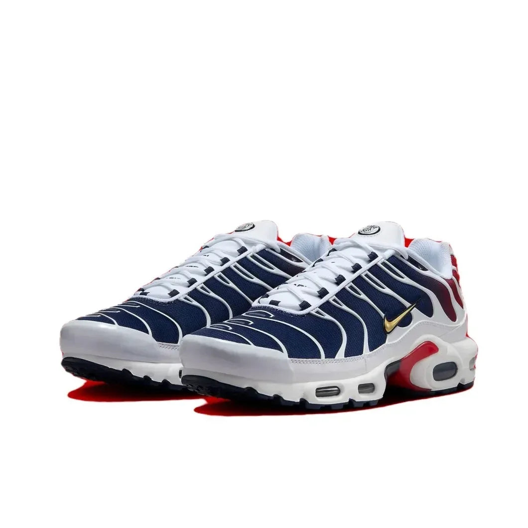 Nike Siyah Gri colorway Air Max Plus TN erkek Retro Düşük Üst Rahat Koşu Ayakkabıları Rahat Şok Emme Spor Ayakkabıları