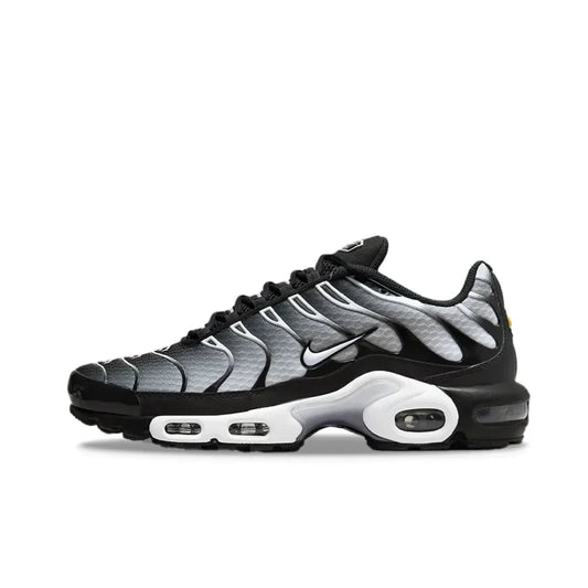 Nike Siyah Gri colorway Air Max Plus TN erkek Retro Düşük Üst Rahat Koşu Ayakkabıları Rahat Şok Emme Spor Ayakkabıları