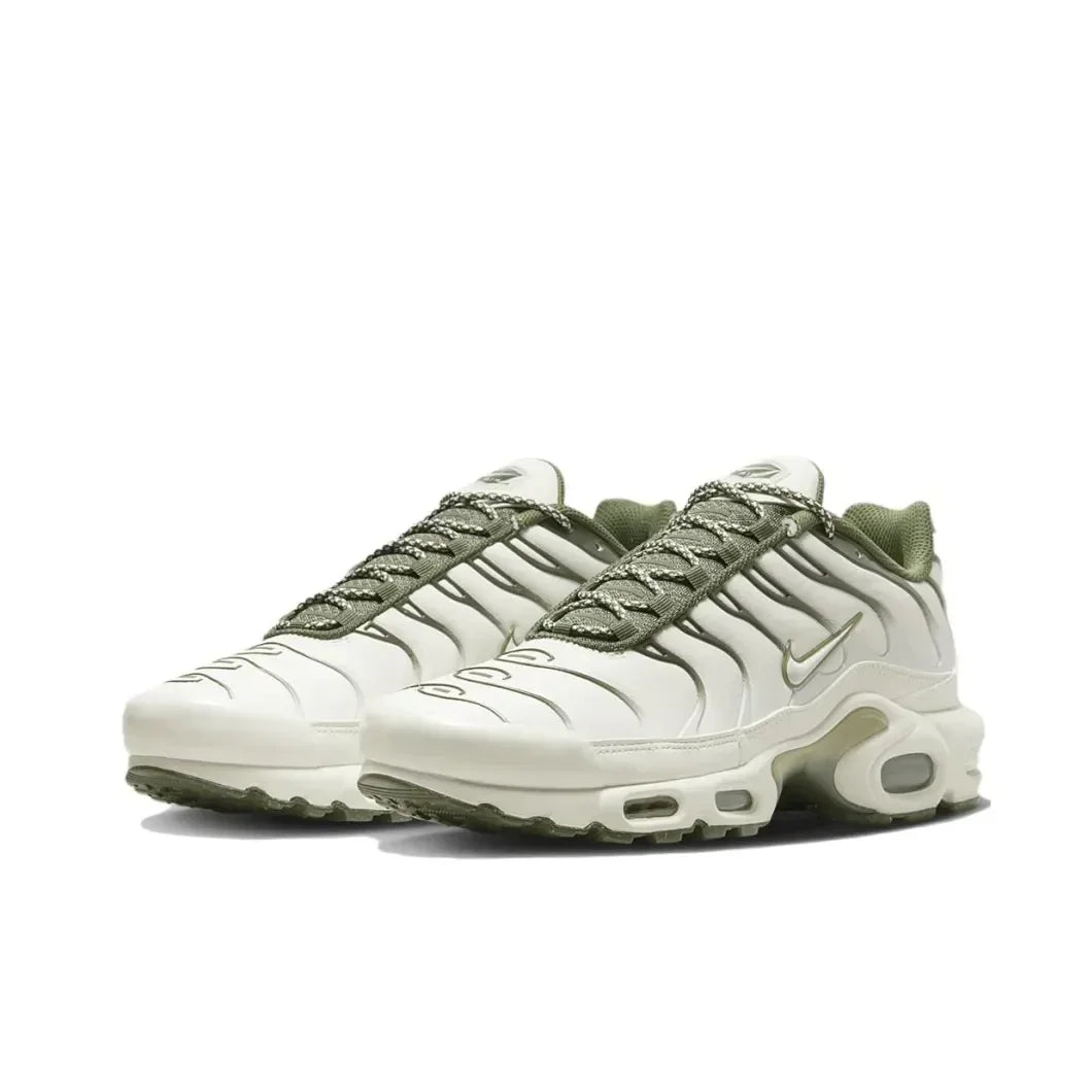 Nike Black Gray colorway Air Max Plus TN Men's Retro Low Top Casual Running Shoes Comfortable Shock Absorption Sneakers