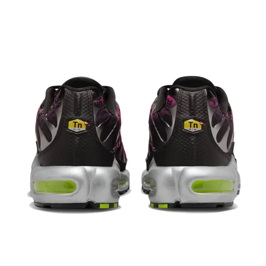 Nike Siyah Gri colorway Air Max Plus TN erkek Retro Düşük Üst Rahat Koşu Ayakkabıları Rahat Şok Emme Spor Ayakkabıları