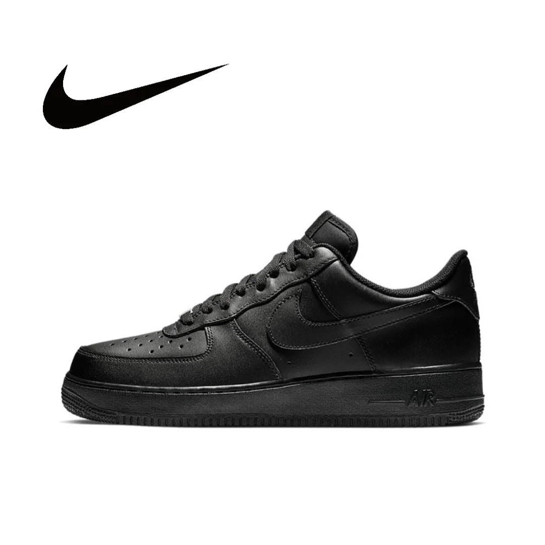 Nike Air Force 1 Men Woman Skateboard Shoes Fashion Black White Comfortable af1 Casual Sneakers Outdoor Flat Sports Trainers