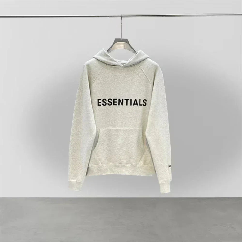 Essentials Women's Hoodie Print Logo Sweatshirt High Quality Hip Hop Loose Unisex Oversize Fashion Brand Men's Pullover 2025