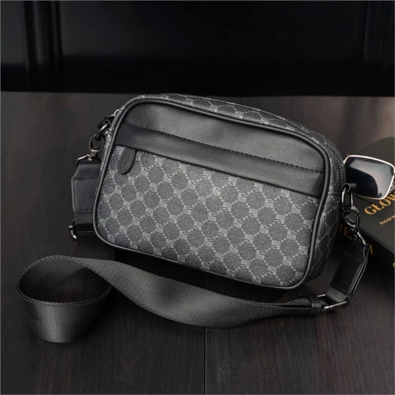 Brand Small Men Crossbody Bags for Men bag Casual Shoulder bags man Messenger Bag Fashion Business Male Purse Sling Pack Unisex