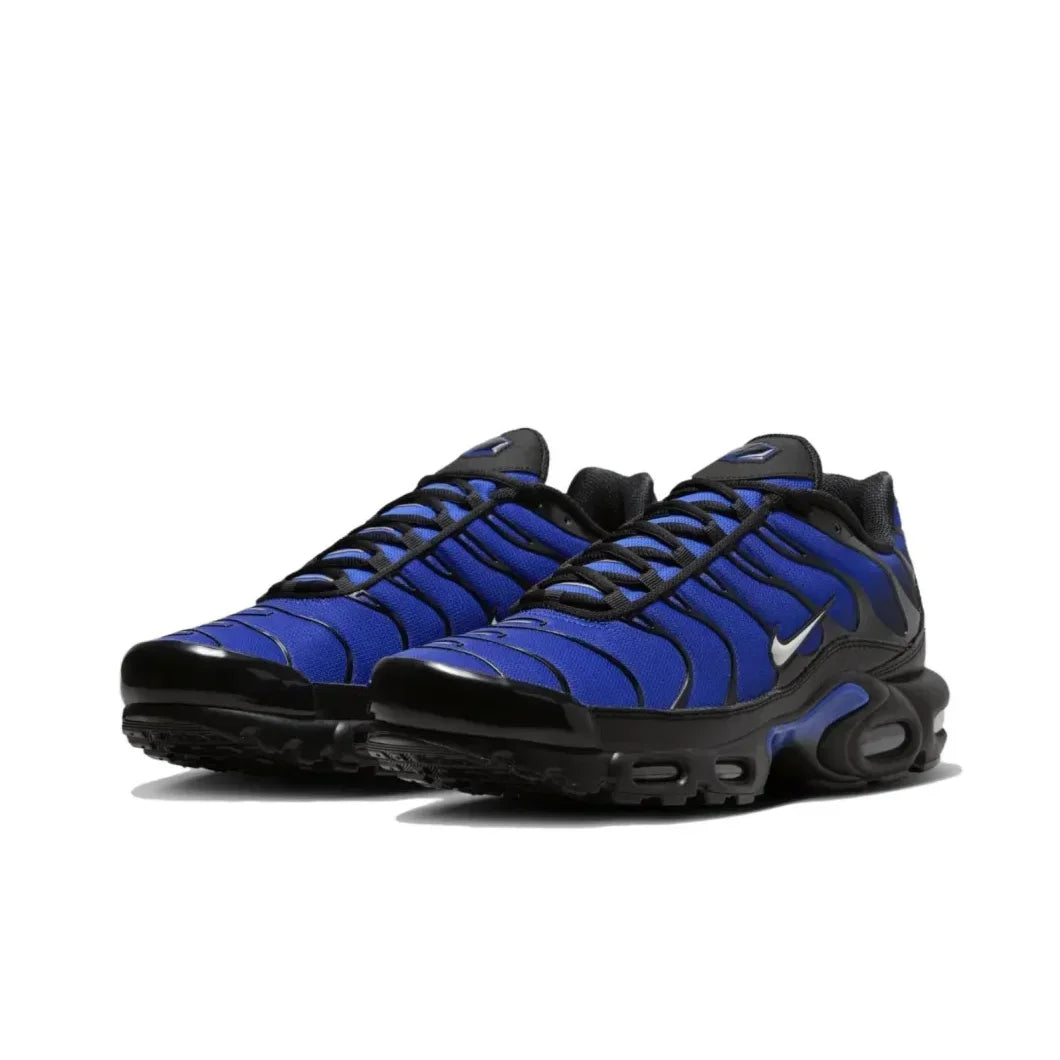 Nike Black Gray colorway Air Max Plus TN Men's Retro Low Top Casual Running Shoes Comfortable Shock Absorption Sneakers