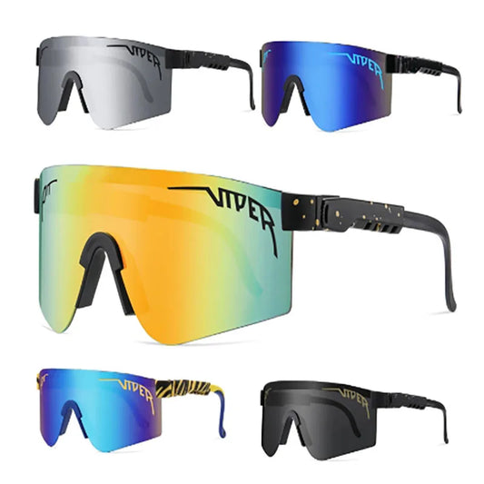 Pit Viper Yetişkin UV400 Güneş Gözlüğü Güneş Gözlüğü Erkek Kadın Yetişkin Açık Gözlük Spor Gözlük Mtb Shades Kutusu Olmadan