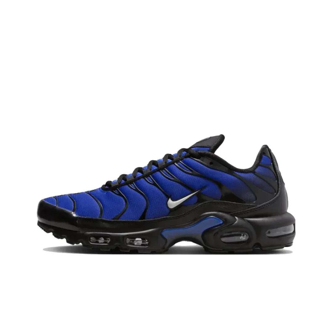 Nike Black Gray colorway Air Max Plus TN Men's Retro Low Top Casual Running Shoes Comfortable Shock Absorption Sneakers